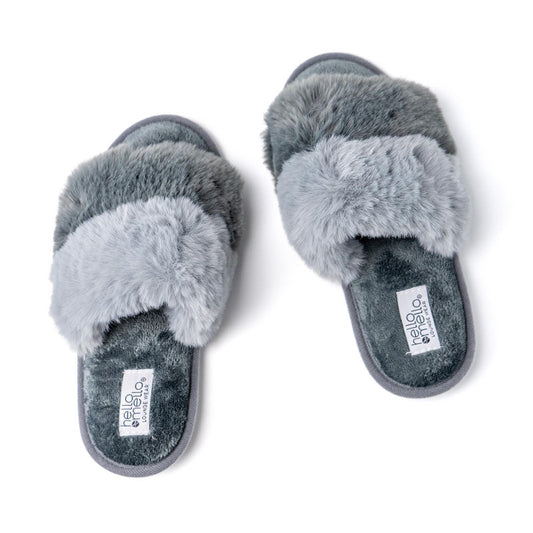 Cotton Candy Puff Slippers - Cloud