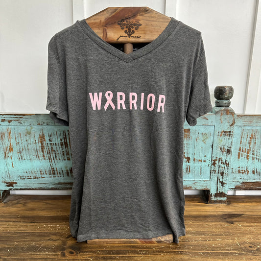 Mary Square Warrior V-Neck Tee