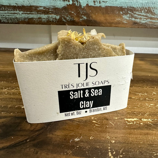 Trés Jolie Soaps - Salt & Sea Clay