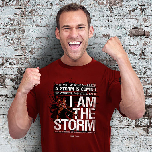 I Am The Storm Men's T-Shirt - Red