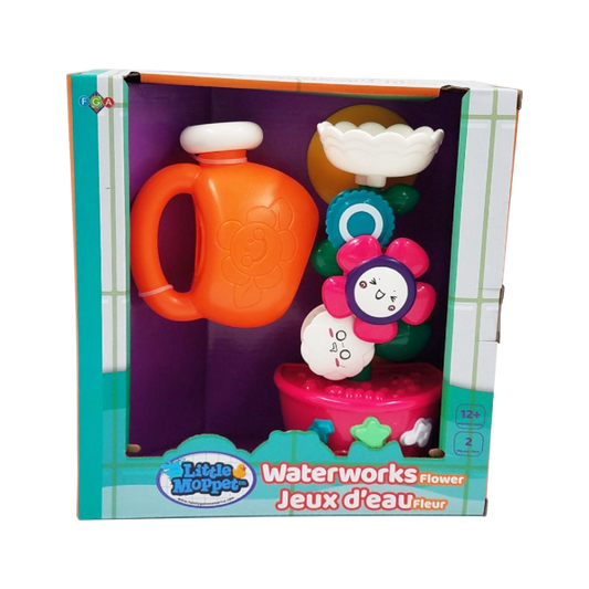 Little Moppet Bath Toys Waterworks Flower