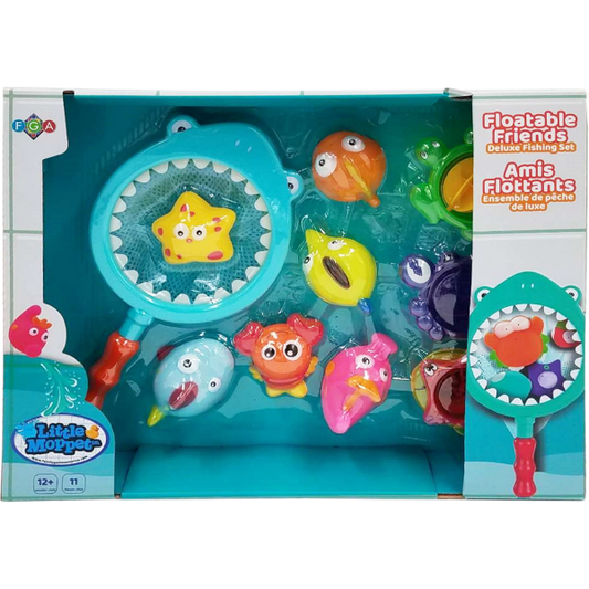 Little Muppet Bath Toys Deluxe Fishing Set