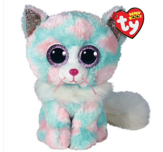 Ty Beanie Boos - Opal, the Pastel Cat