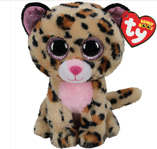 Ty Beanie Boos - Livvie, the Leopard