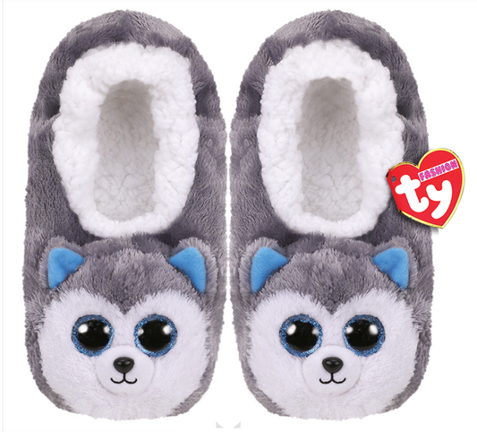 Slush the Husky Slipper Socks