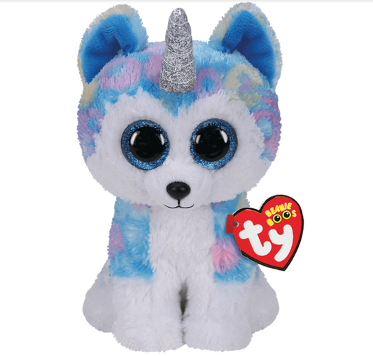 Ty Beanie Boos - Helena, the Unicorn Dog