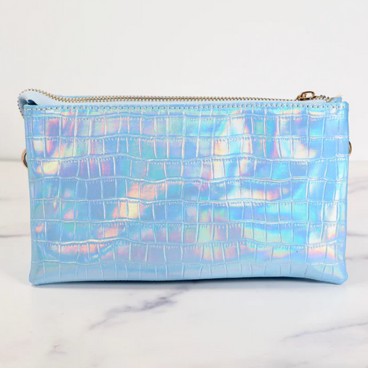 Liz Custom Collection Crossbody - Ocean Hologram