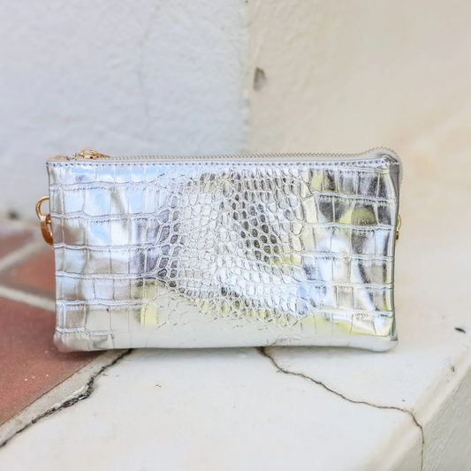 Liz Custom Collection Crossbody - Platinum