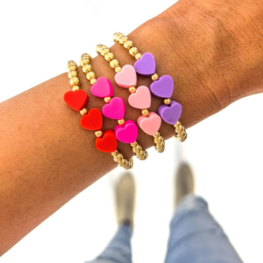 Gold Filled Heart Bracelet