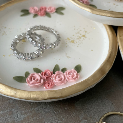 Floral Ring Dish