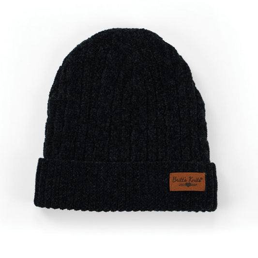 Beyond Soft Chenille Hat - Black