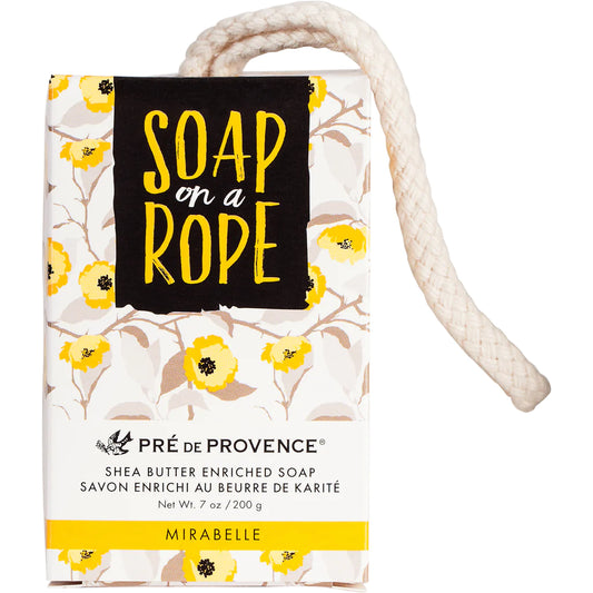 Pré de Provence Soap on a Rope - Mirabelle (200g)