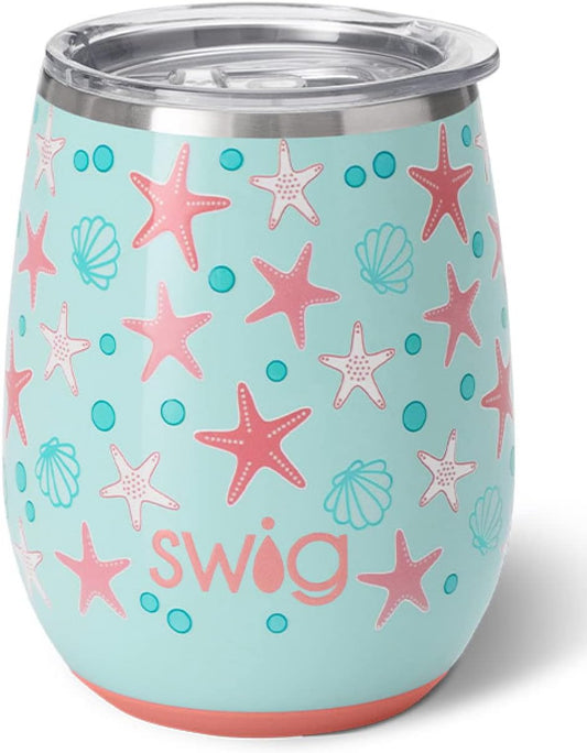 Swig 14oz Stemless Wine Cup - Starfish